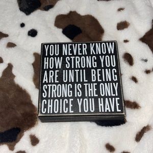 Primitives by Kathy decor sign